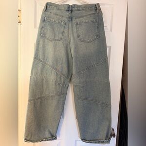 Garage Relaxed Barrel-Style Jeans